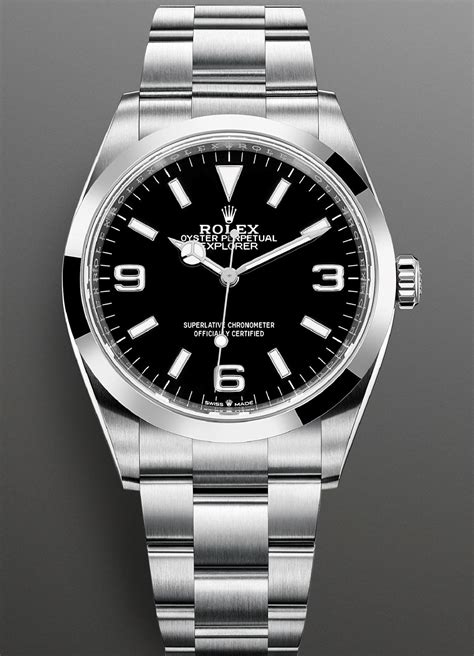 rolex explorer 36mm - ref 124270|rolex explorer 36 oyster.